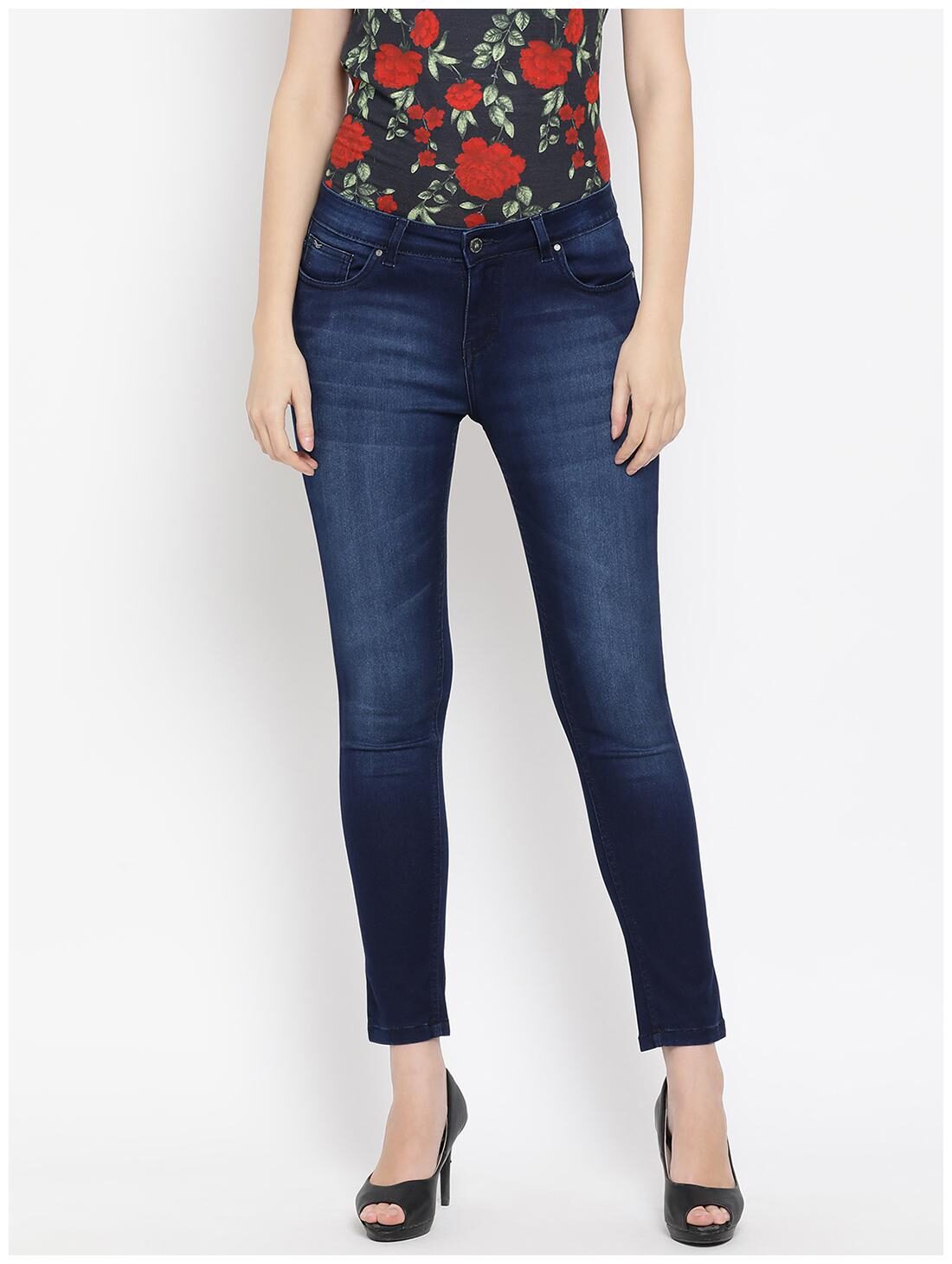 

Crimsoune Club Women Blue Skinny fit Jeans