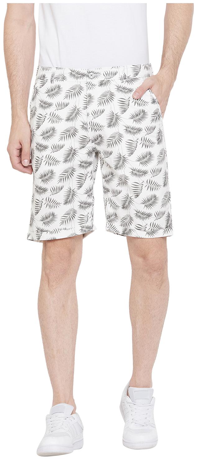 

Crimsoune Club Men White Slim Fit Regular Shorts