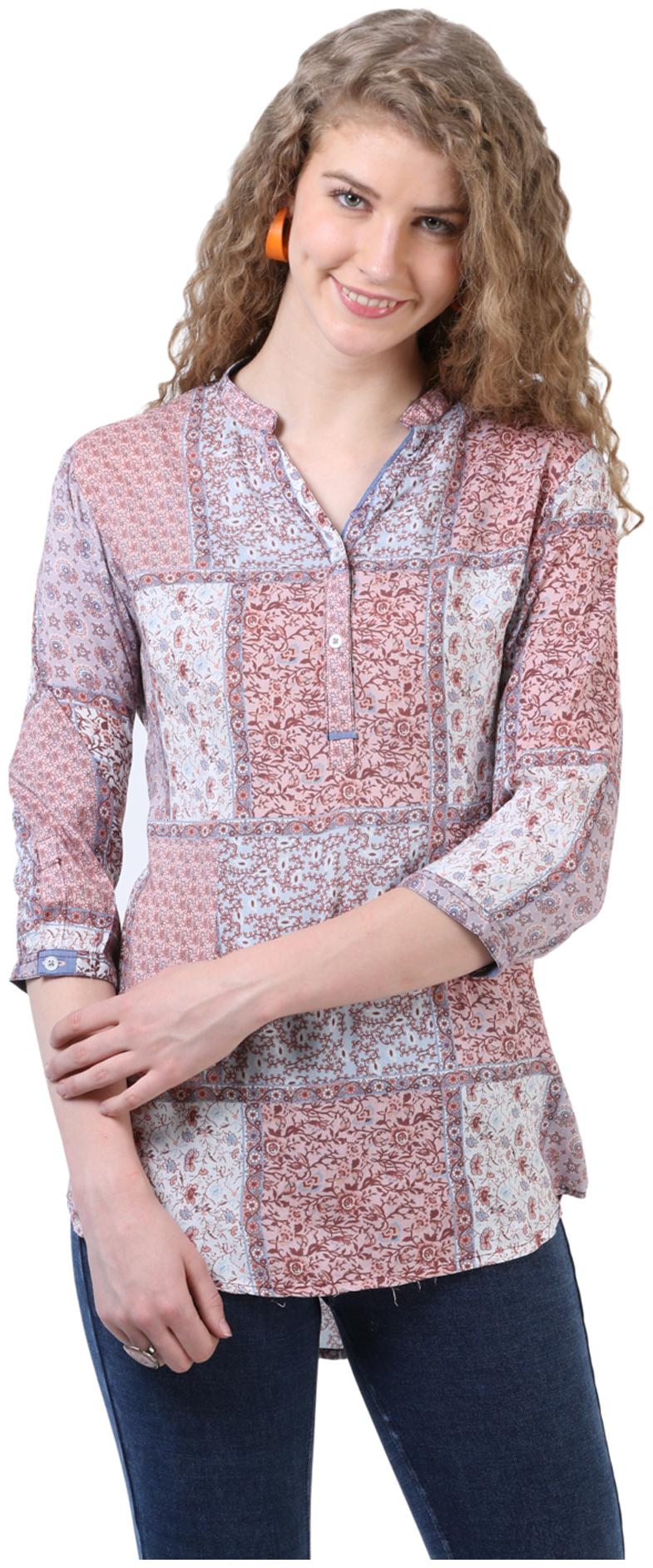 

Crimsoune Club Women Multi Printed Slim Fit Shirt