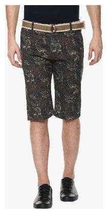 

Crimsoune Club Brown Printed Shorts