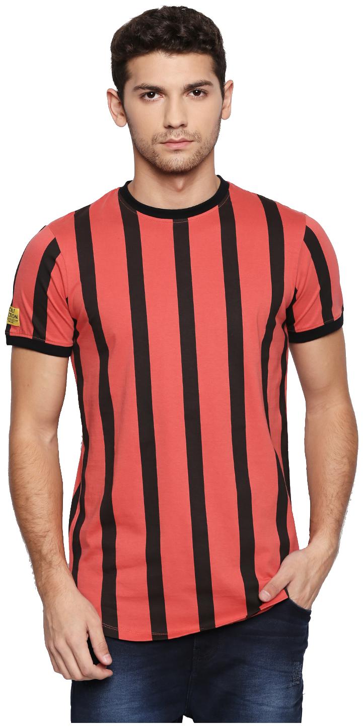 

Cult Fiction Men Red Regular fit Cotton Round neck T-Shirt - Pack Of 1