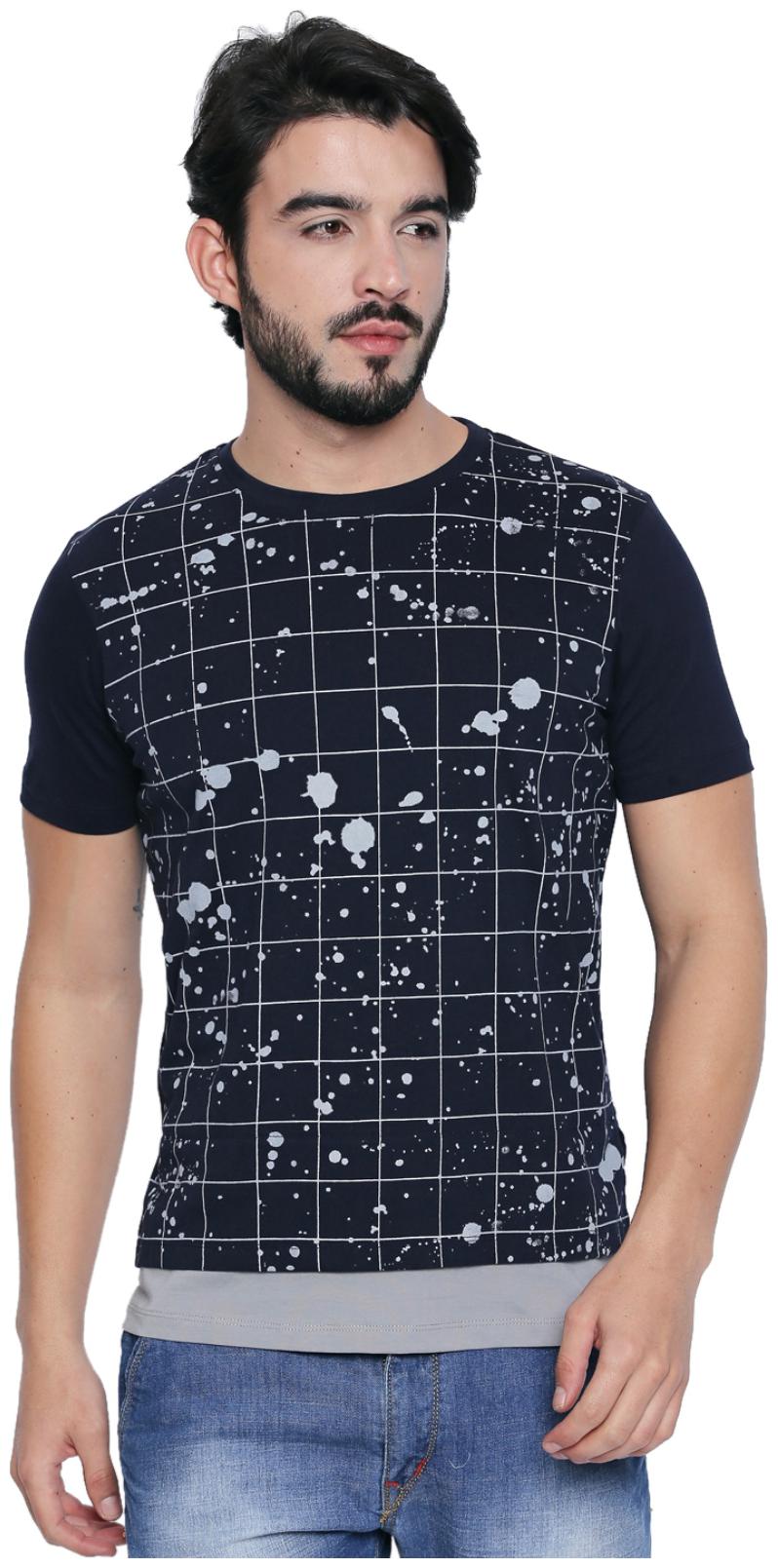 

Cult Fiction Men Blue Regular fit Cotton Round neck T-Shirt - Pack Of 1