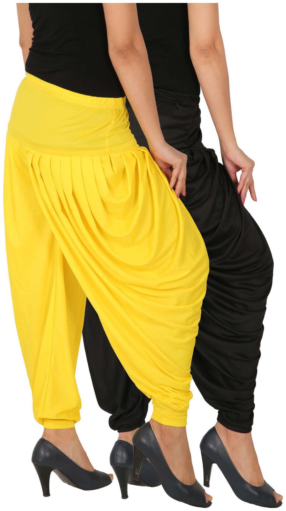 

Culture the Dignity Lycra Salwar - Black