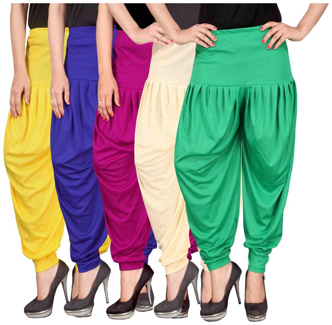 

Culture the Dignity Lycra Churidar - Green