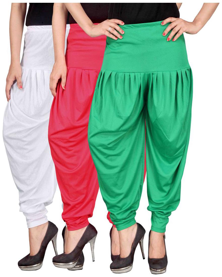 

Culture the Dignity Lycra Churidar - Green