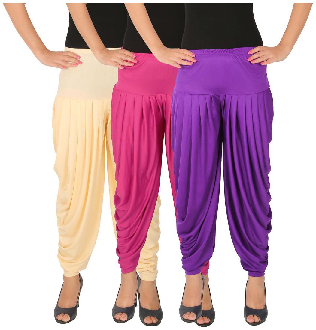 

Culture the Dignity Lycra Salwar - Cream