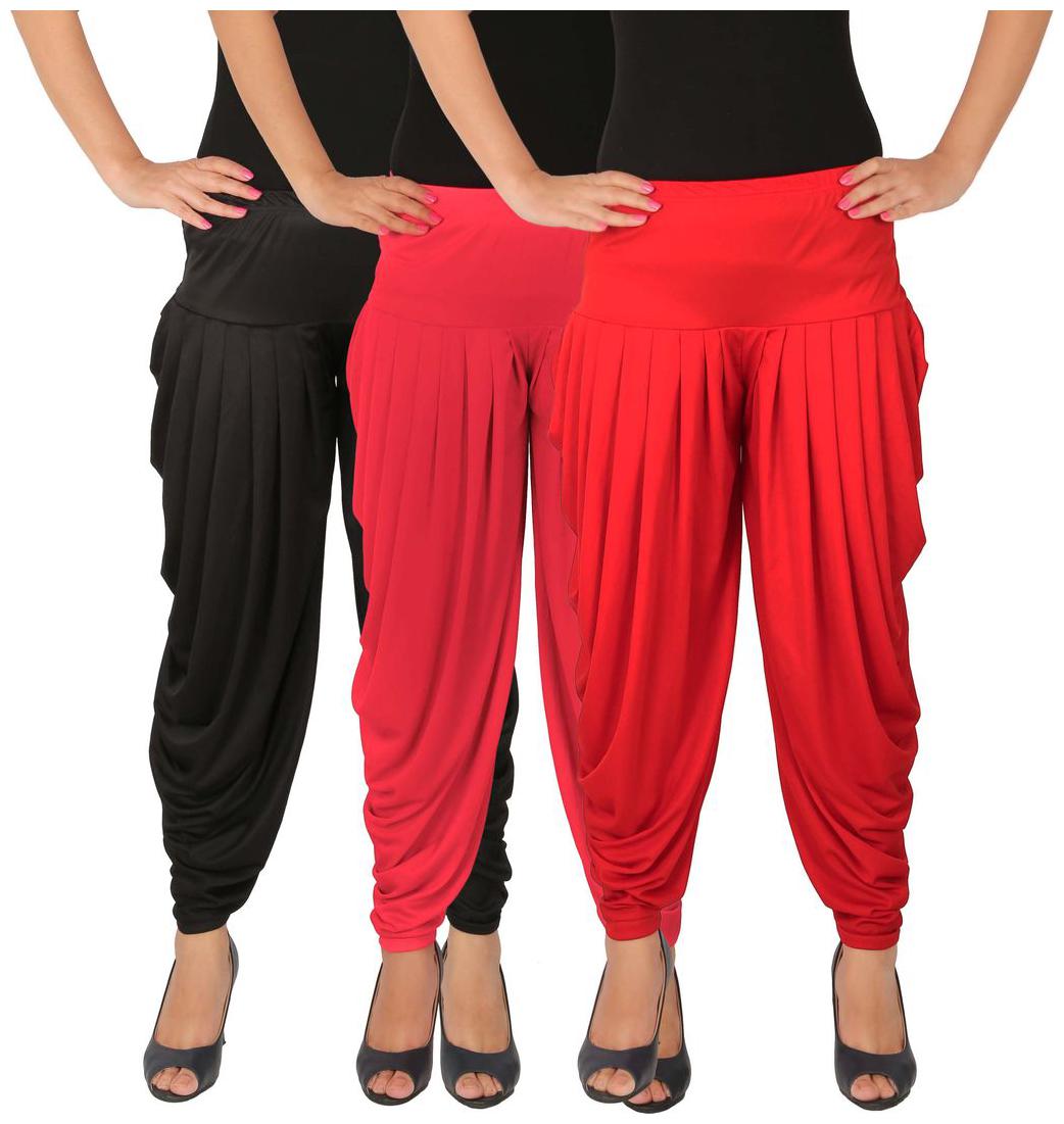 

Culture the Dignity Lycra Salwar - Black