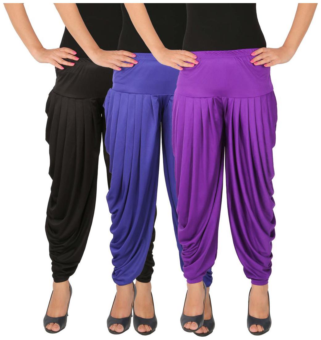 

Culture the Dignity Lycra Salwar - Black