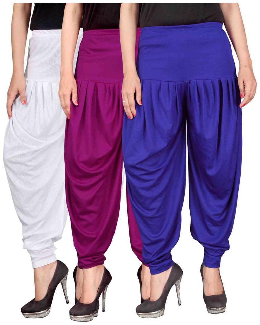 

Culture the Dignity Lycra Churidar - Blue