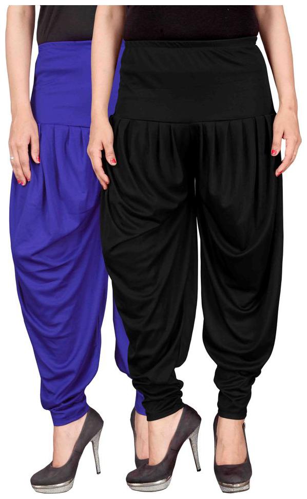 

Culture the Dignity Lycra Salwar - Black