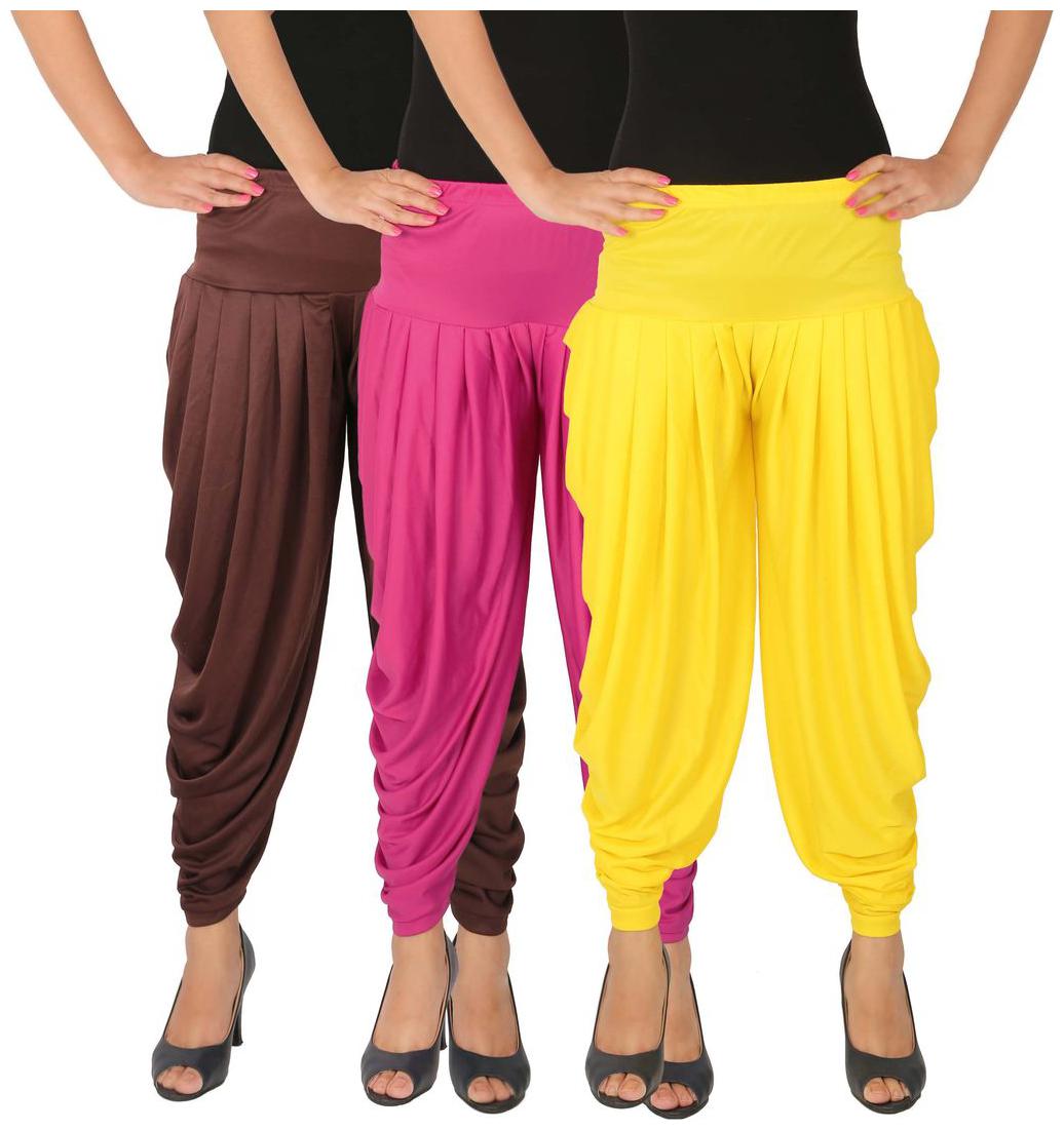 

Culture the Dignity Lycra Salwar - Brown