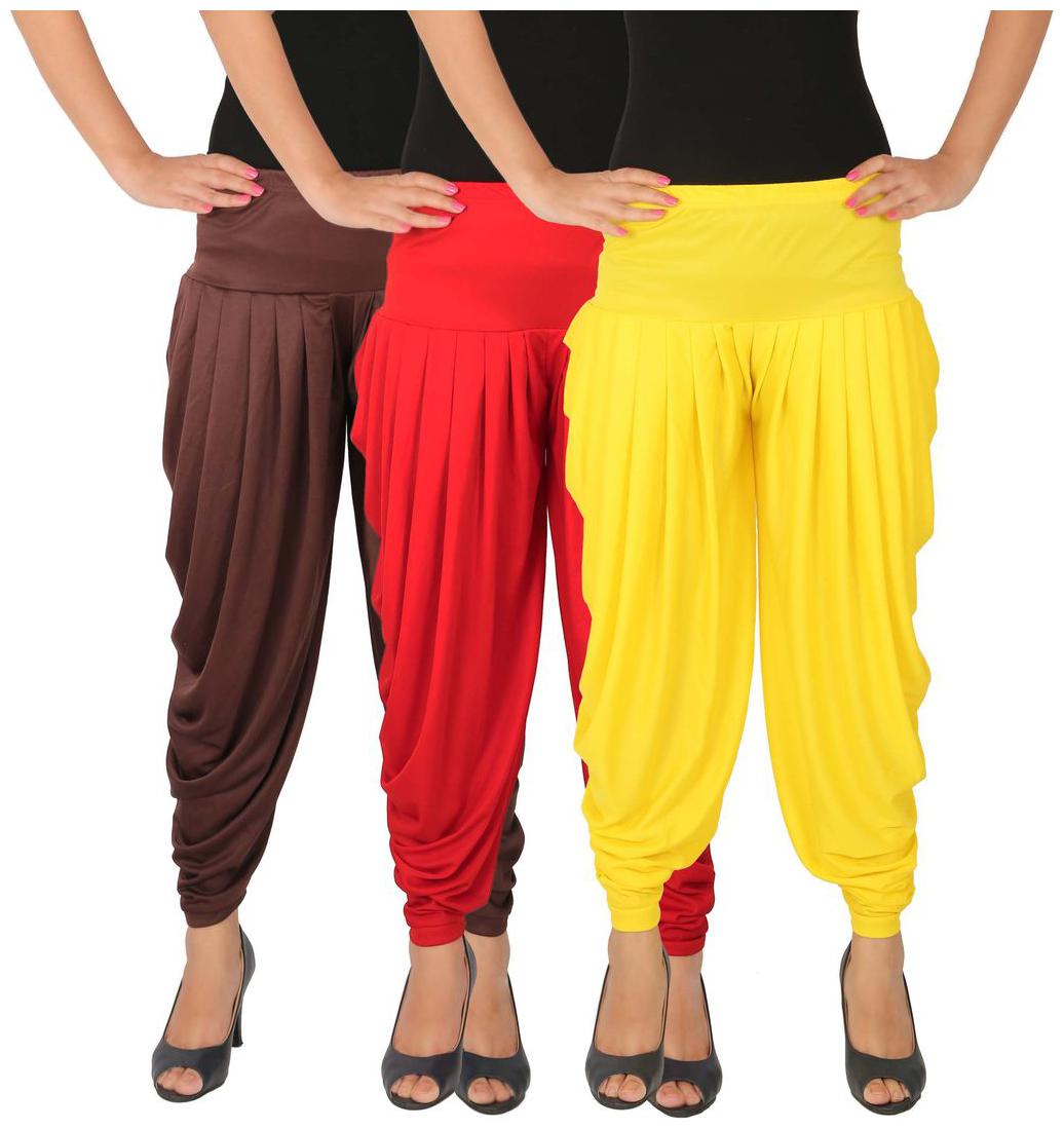 

Culture the Dignity Lycra Salwar - Brown