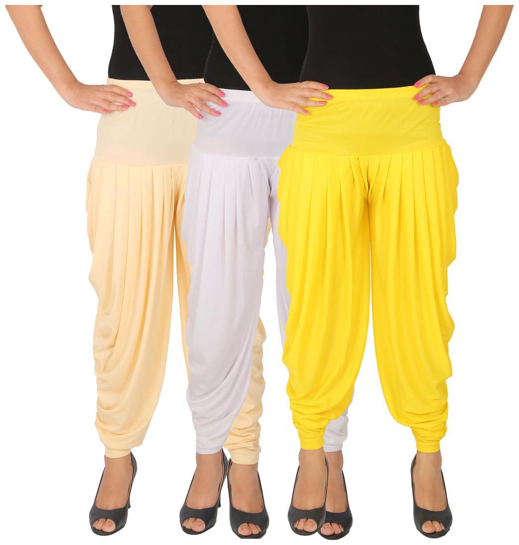 

Culture the Dignity Lycra Salwar - Cream