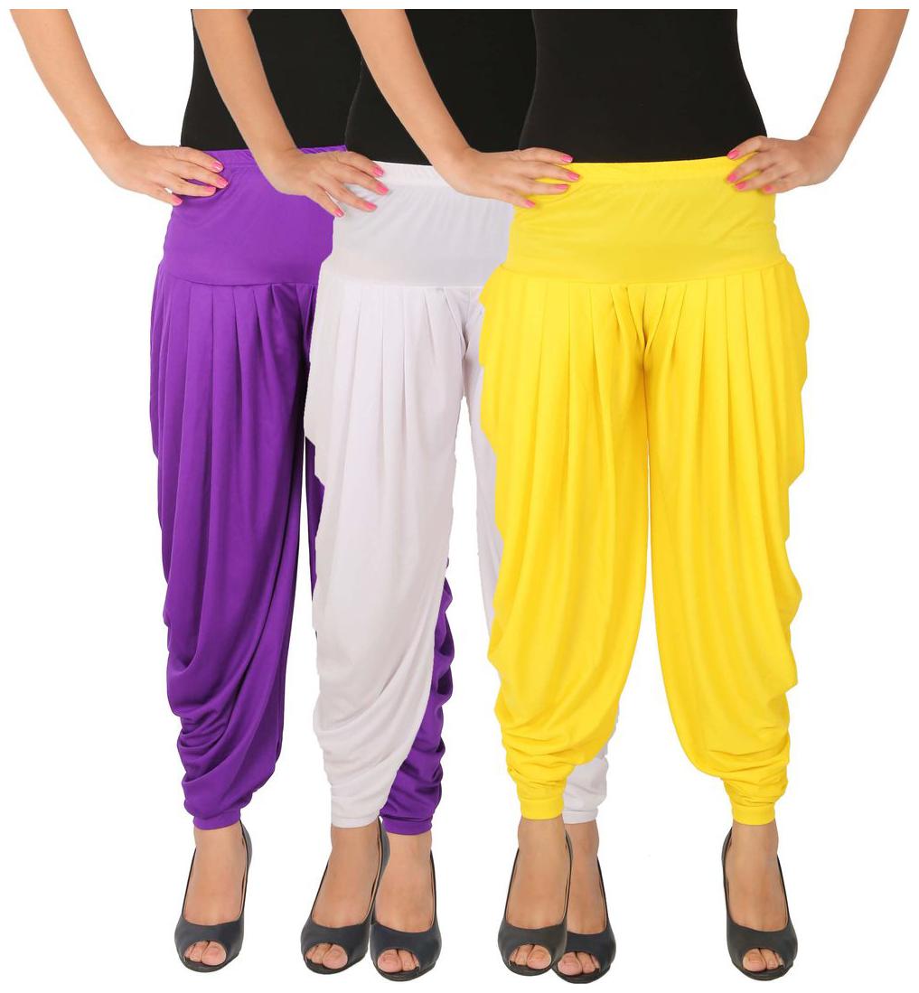 

Culture the Dignity Lycra Salwar - White