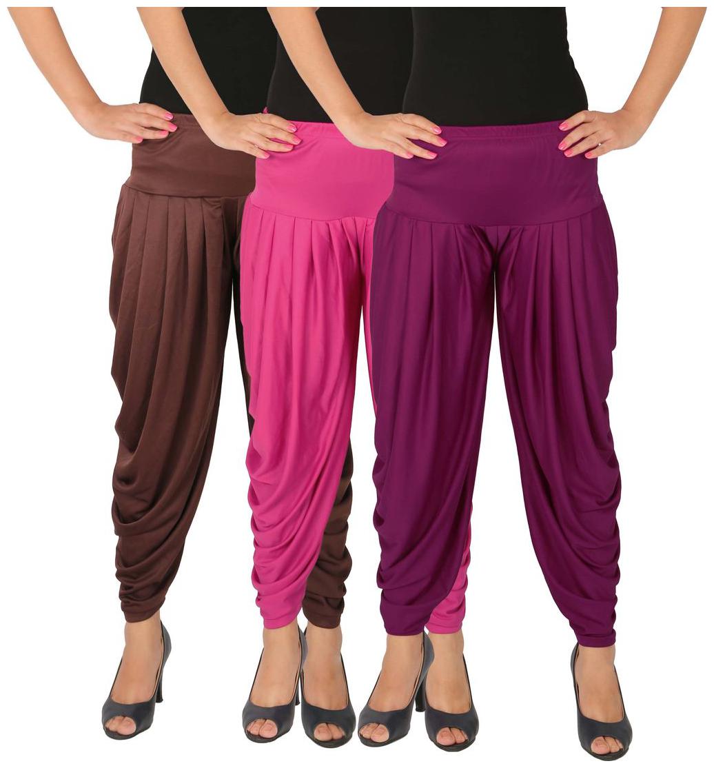 

Culture the Dignity Lycra Salwar - Brown
