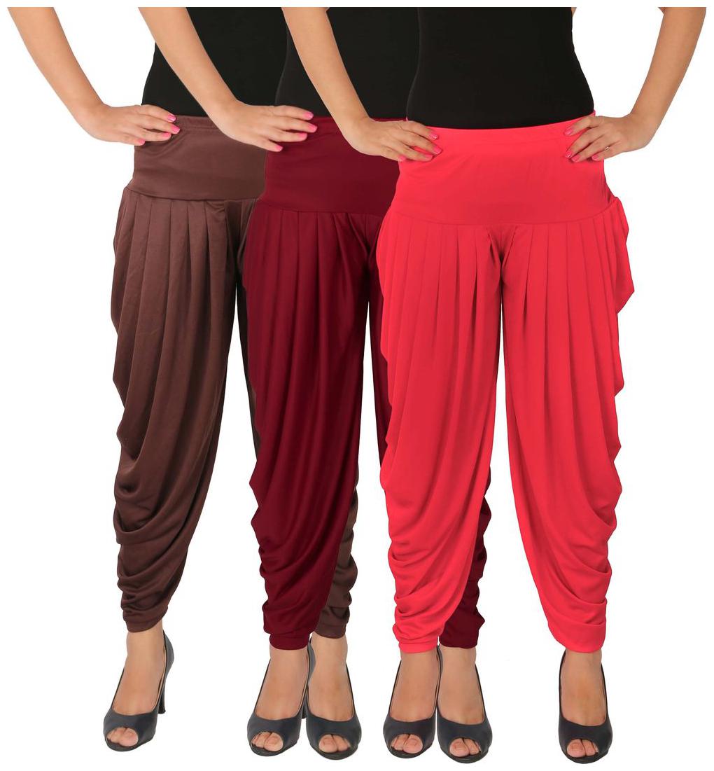 

Culture the Dignity Lycra Salwar - Brown