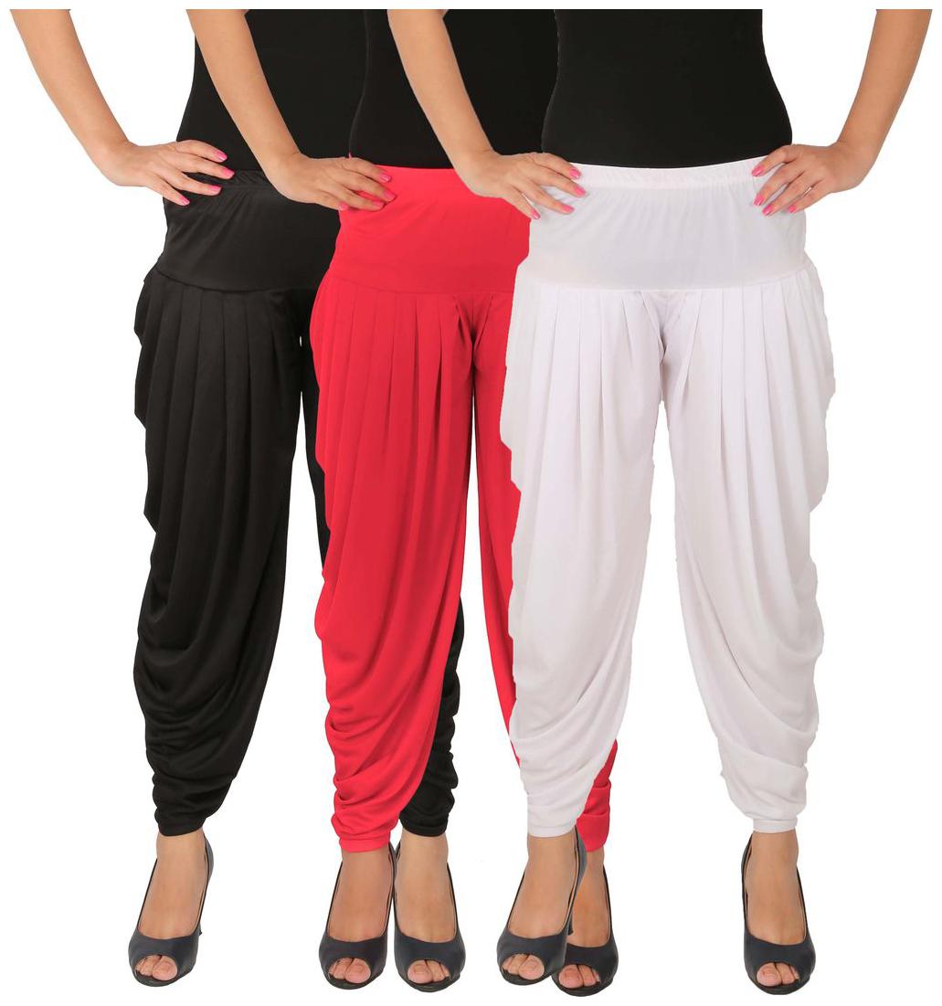 

Culture the Dignity Lycra Salwar - Black