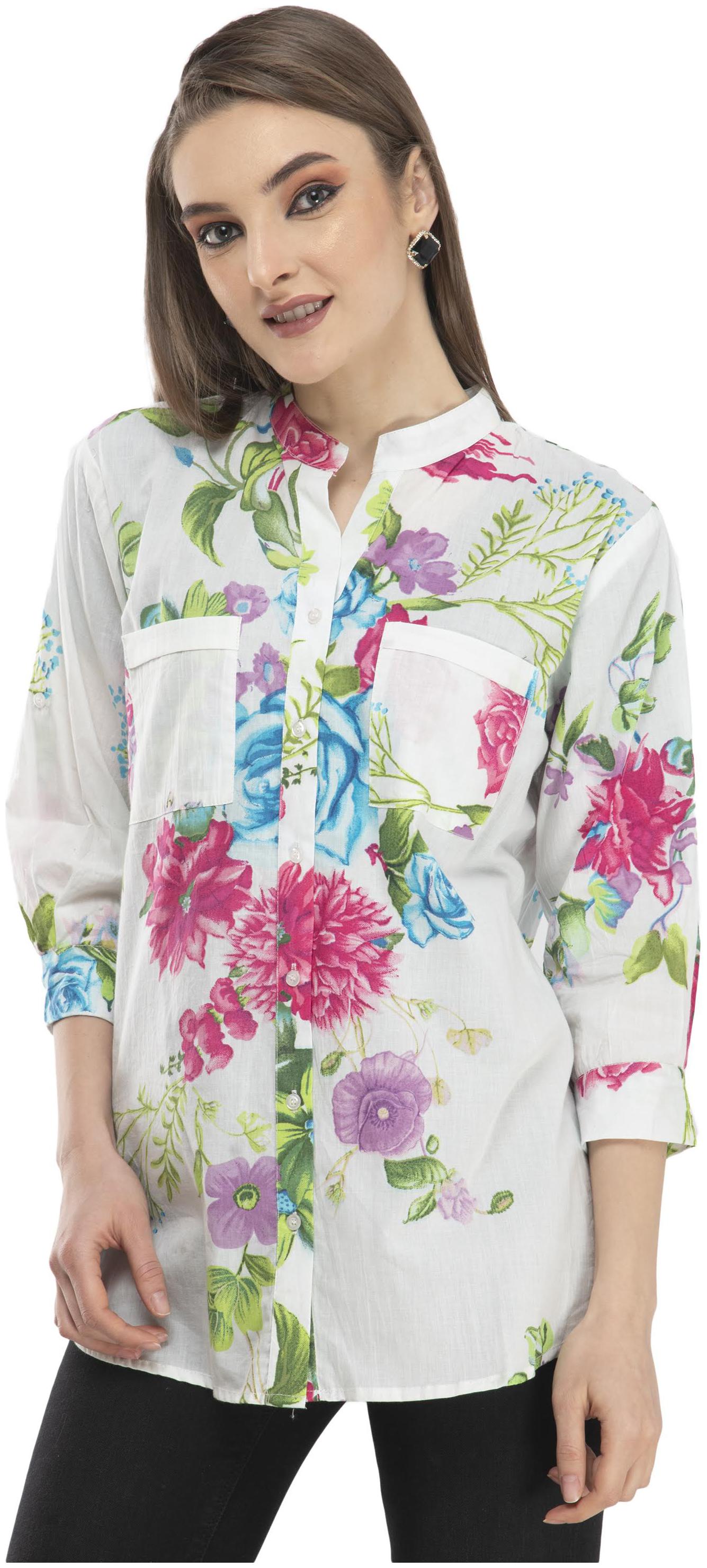 

Cwtch Women Multi Floral Regular Fit Shirt