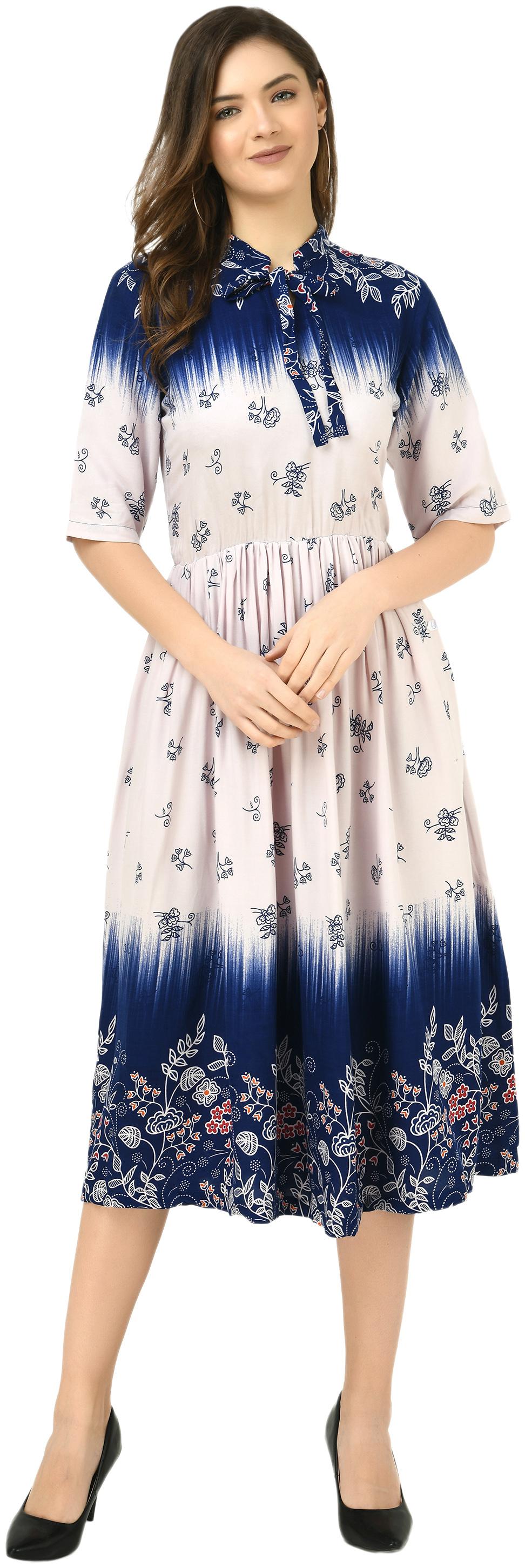 

Cwtch Multi Floral Fit flare dress