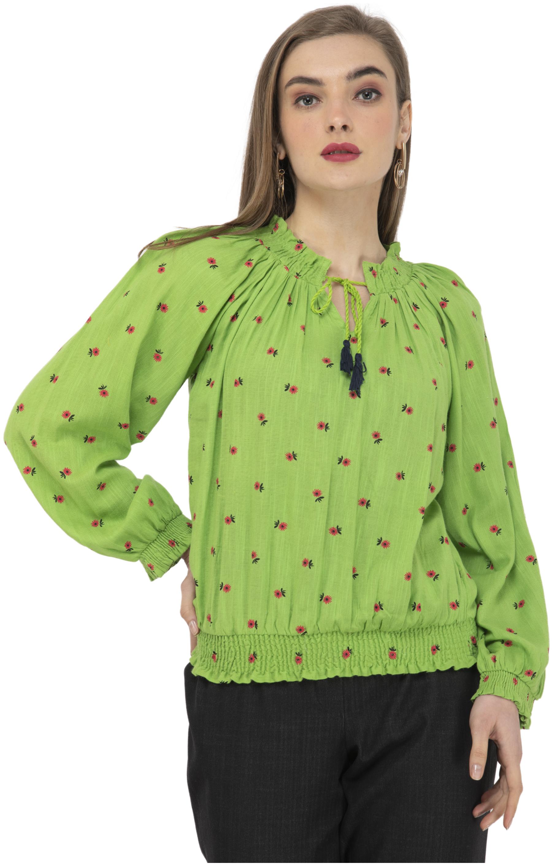 

Cwtch Women Floral Regular top - Green