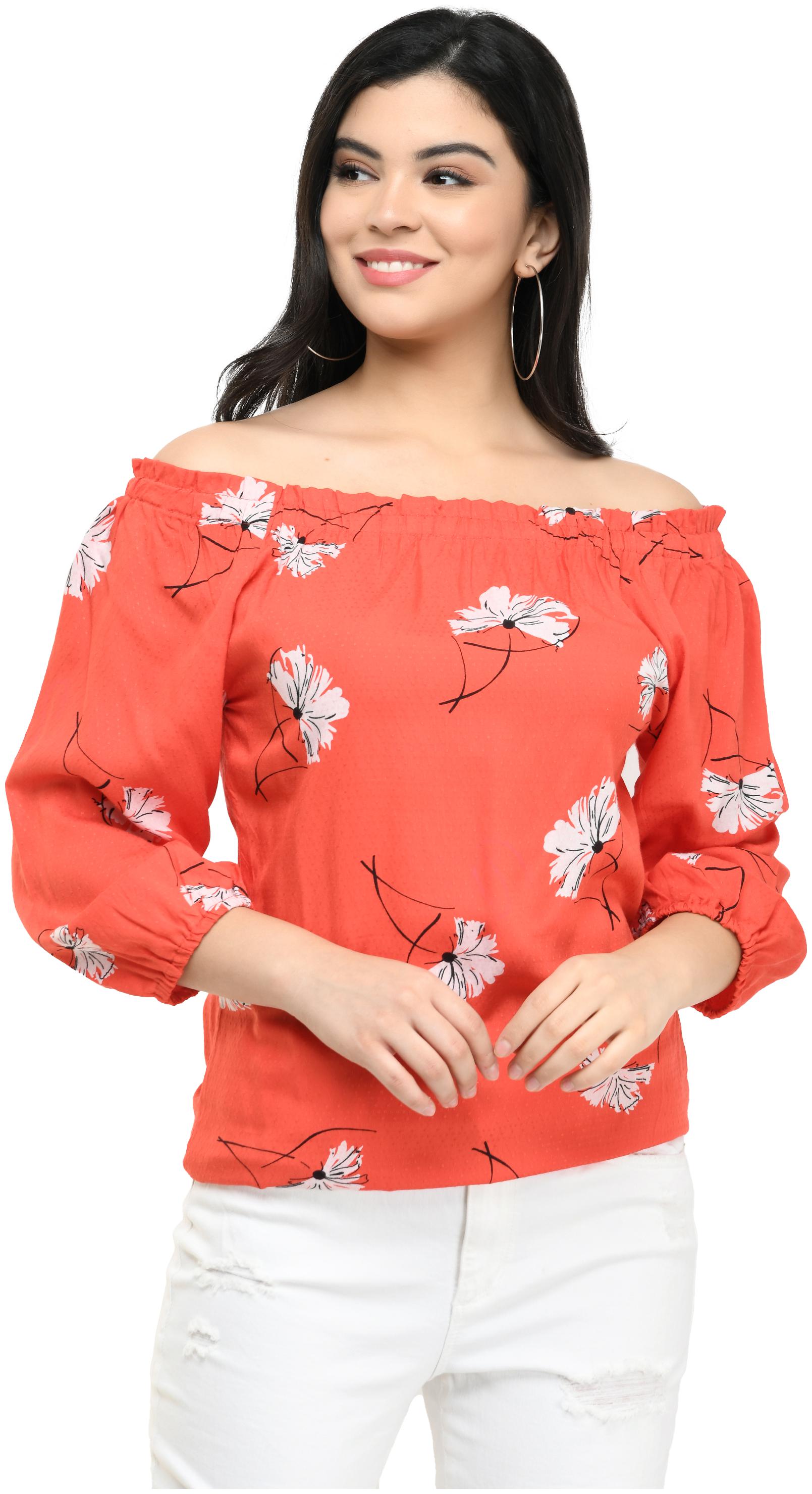

Cwtch Women Floral Regular top - Red