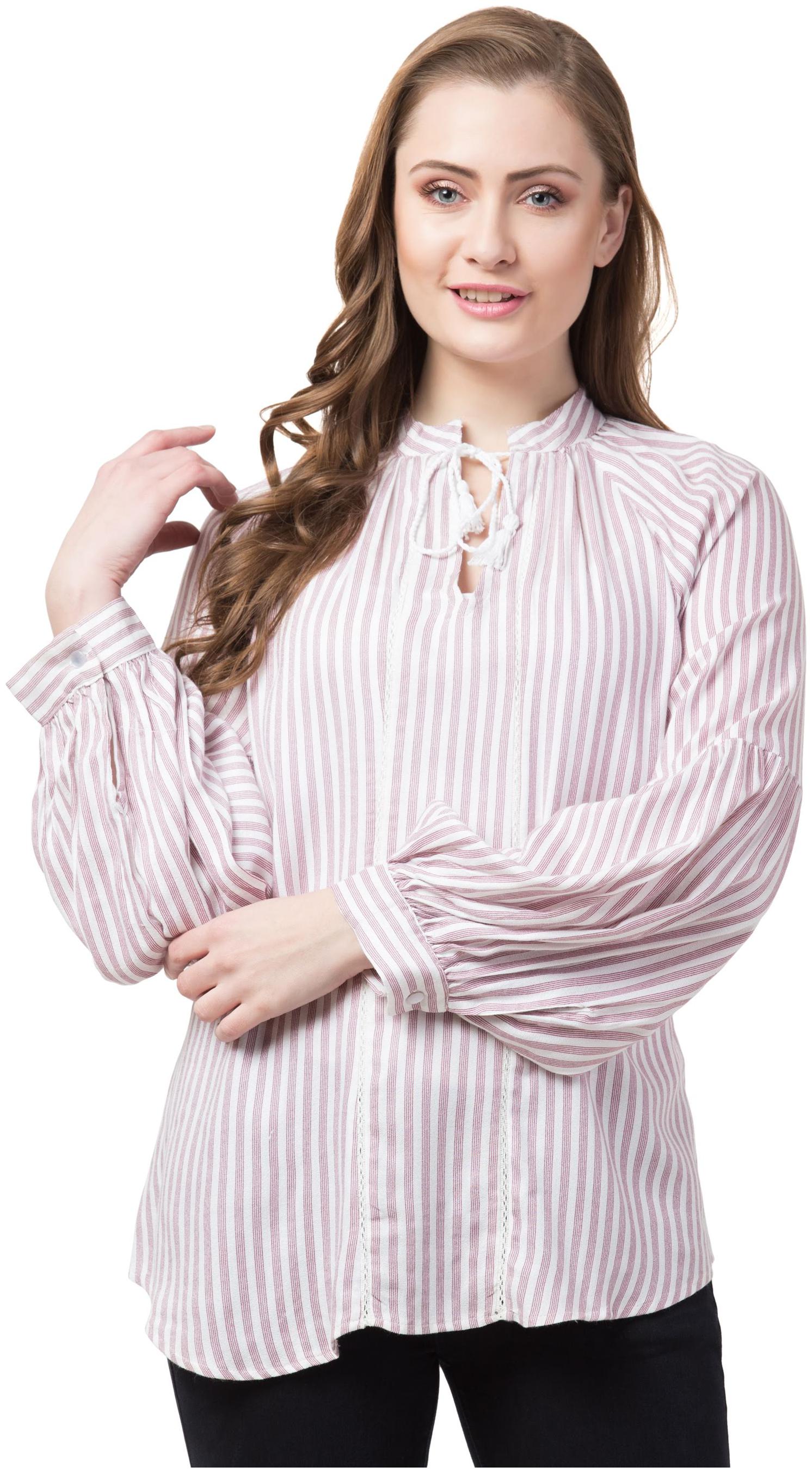 

Cwtch Women Striped Regular tunic - Purple