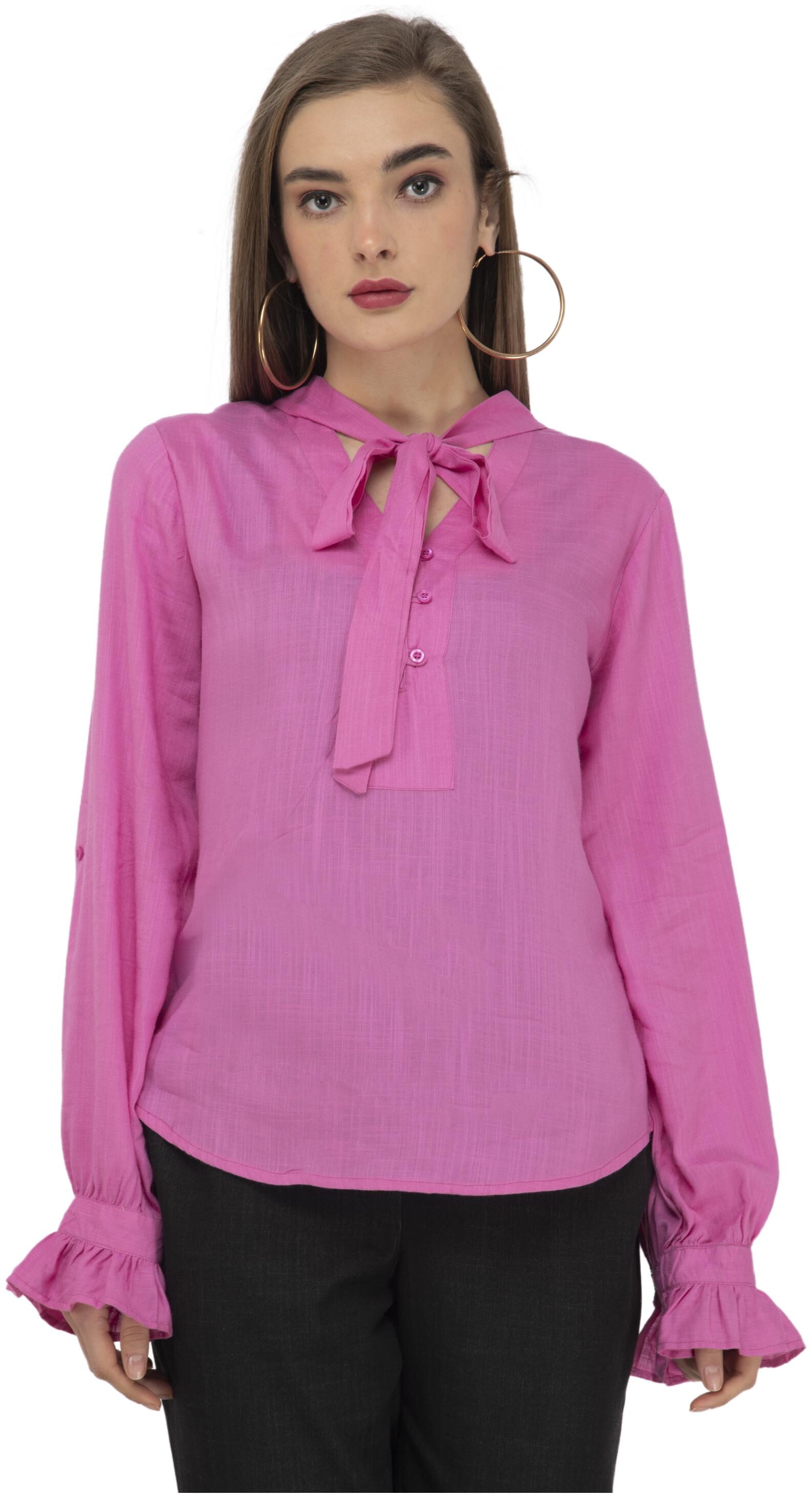 

Cwtch Women Solid Fusion top - Pink