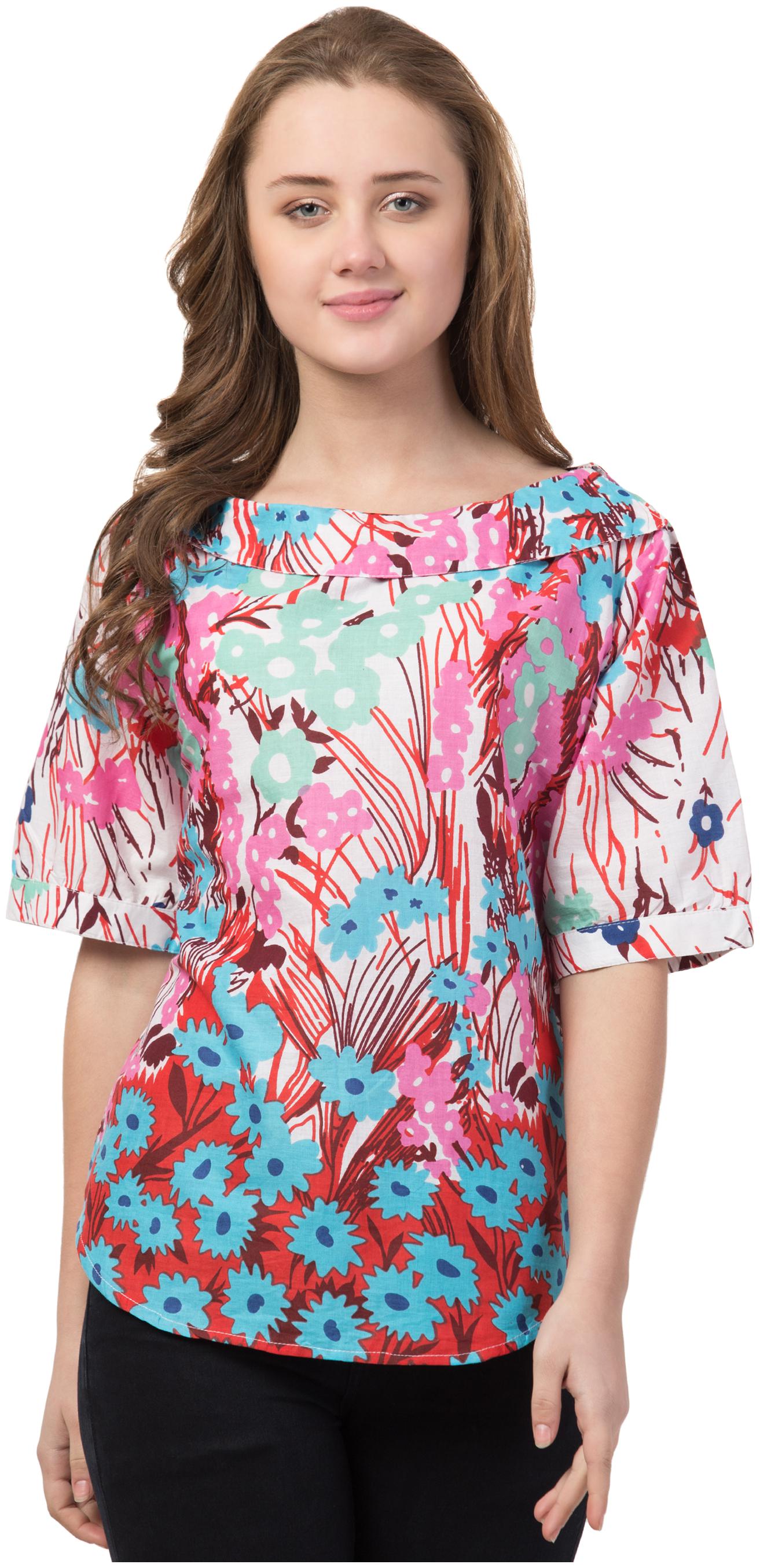 

Cwtch Women Floral Regular top - Pink