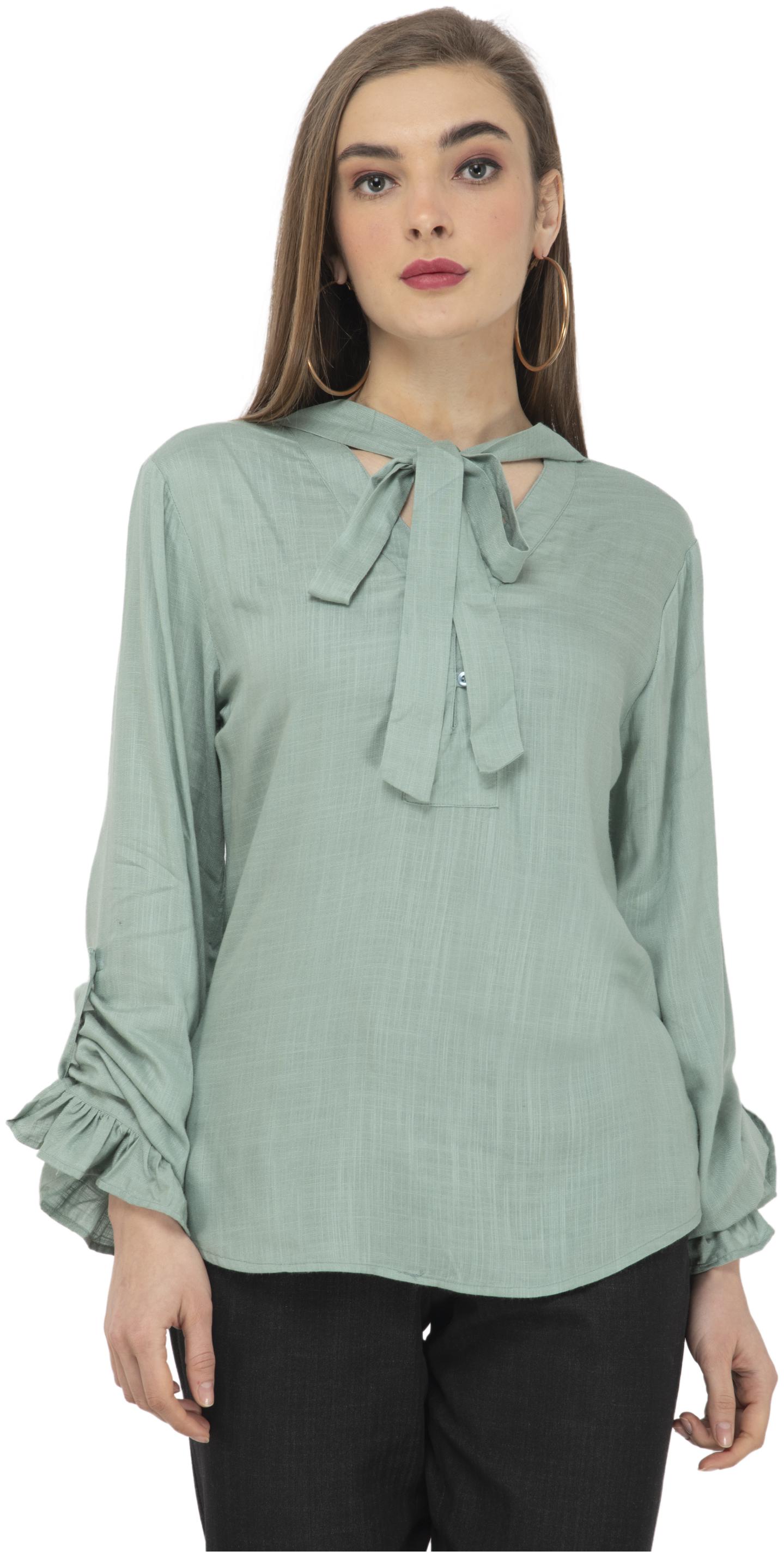 

Cwtch Women Solid Fusion top - Blue