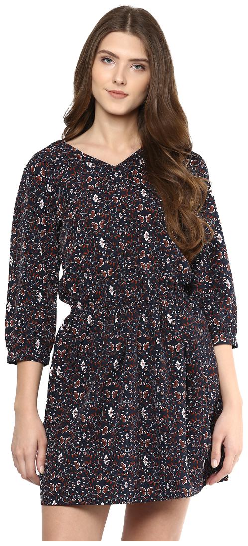 

D amor Multi Floral Fit flare dress