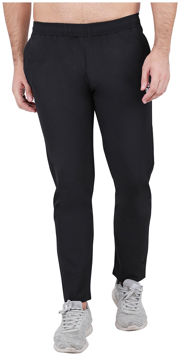 

DAM Men Black Solid Regular fit Track pants