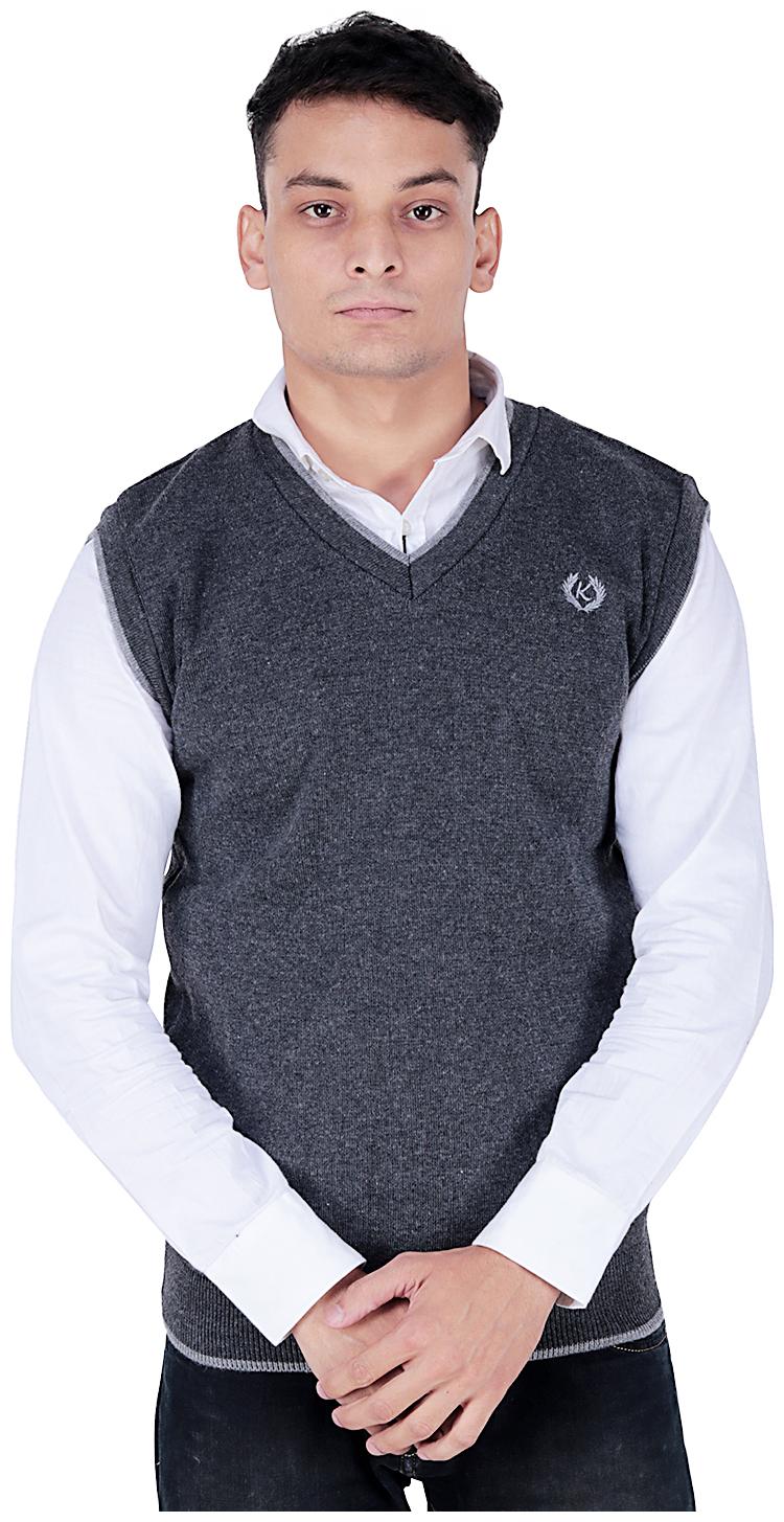 

DAM SWEATER HALF SLEEVE GREY