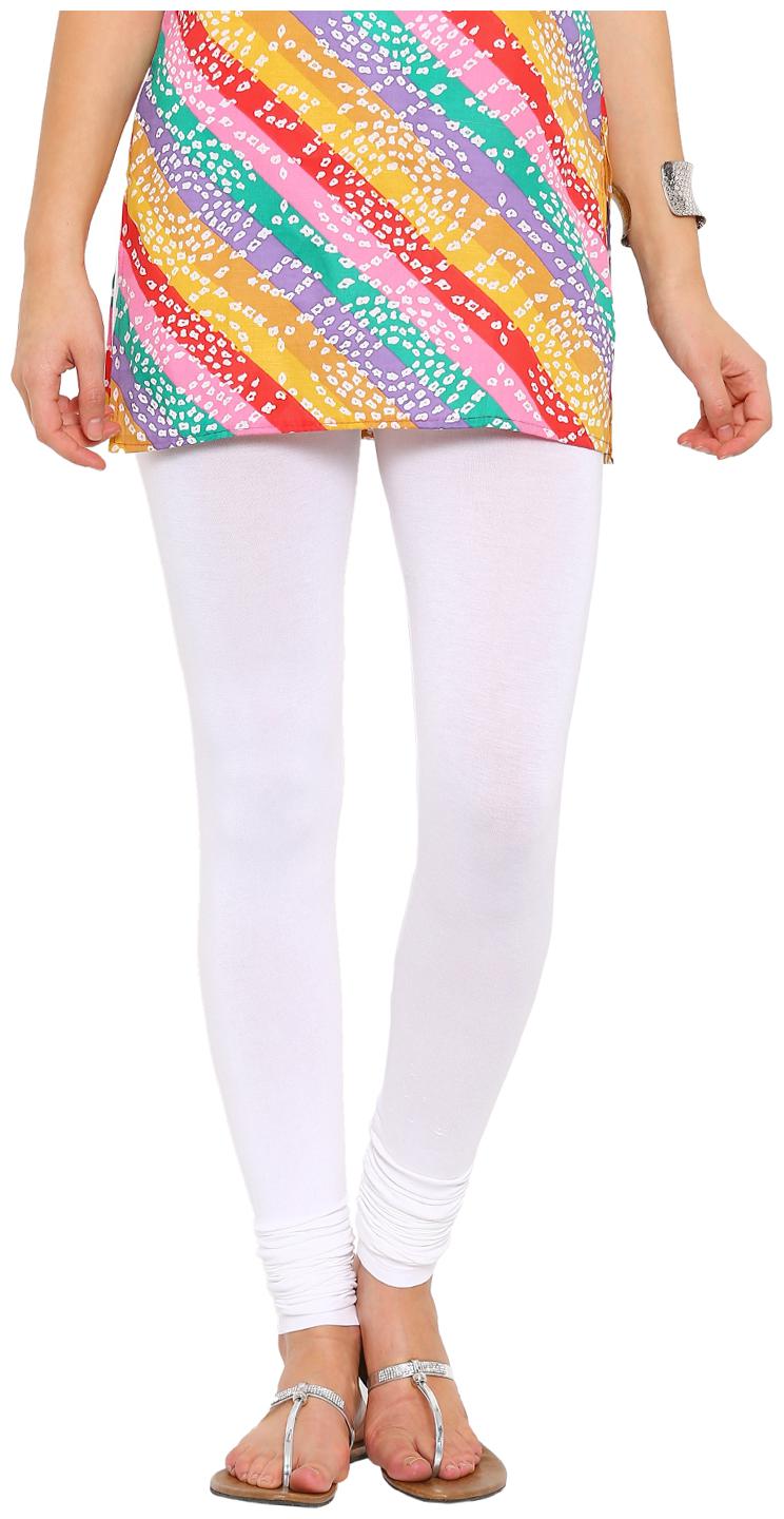 

De Moza Lycra Salwar - White