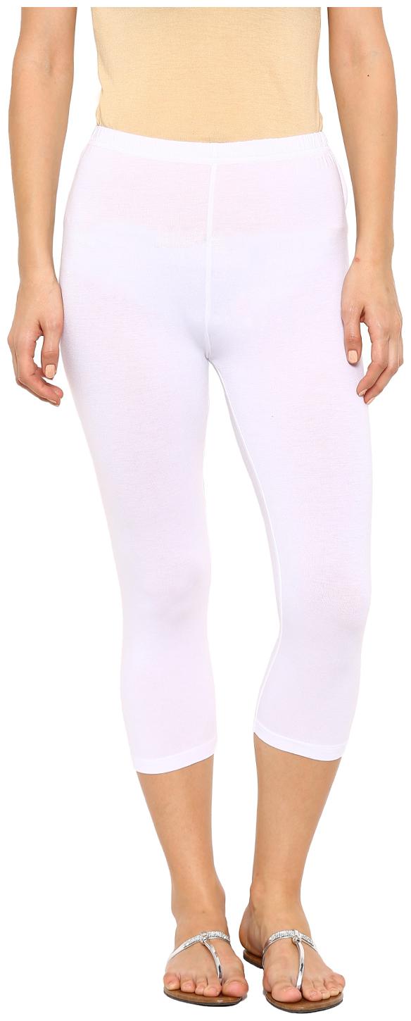 

De Moza Ladies Solid Viscose Lycra 3 4th Shorts