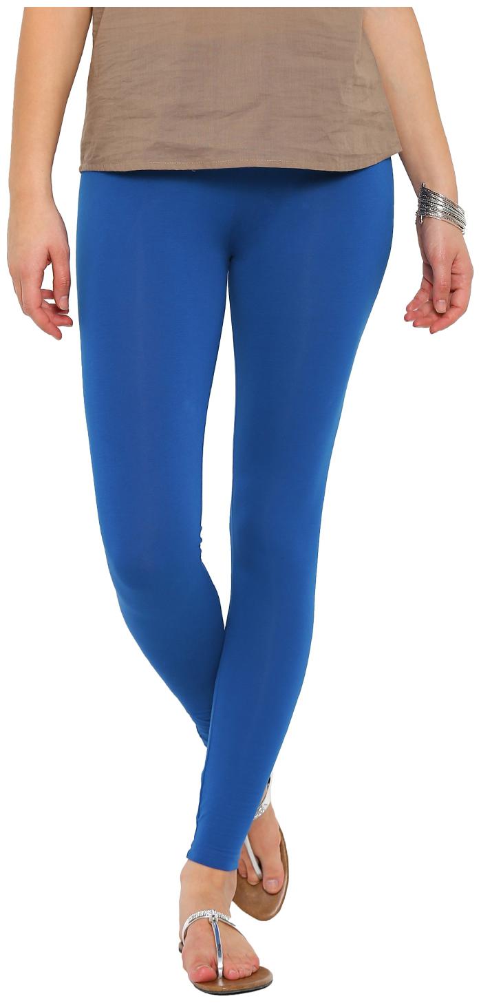 

De Moza Ladies Solid Cotton Lycra Ankle Length Tights Cobalt
