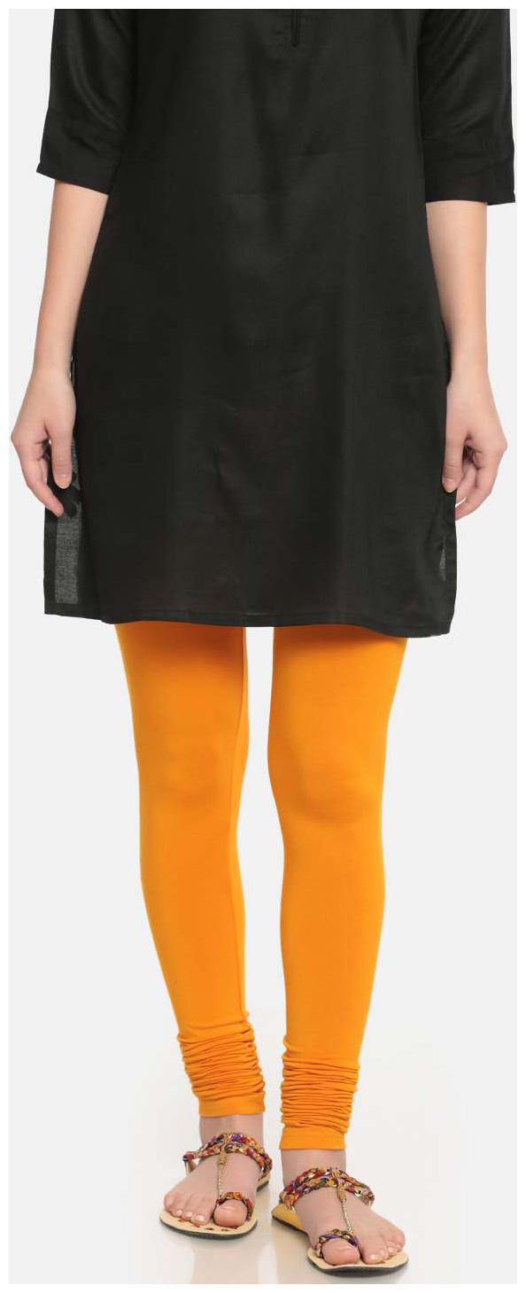 

De Moza Lycra Salwar - Yellow