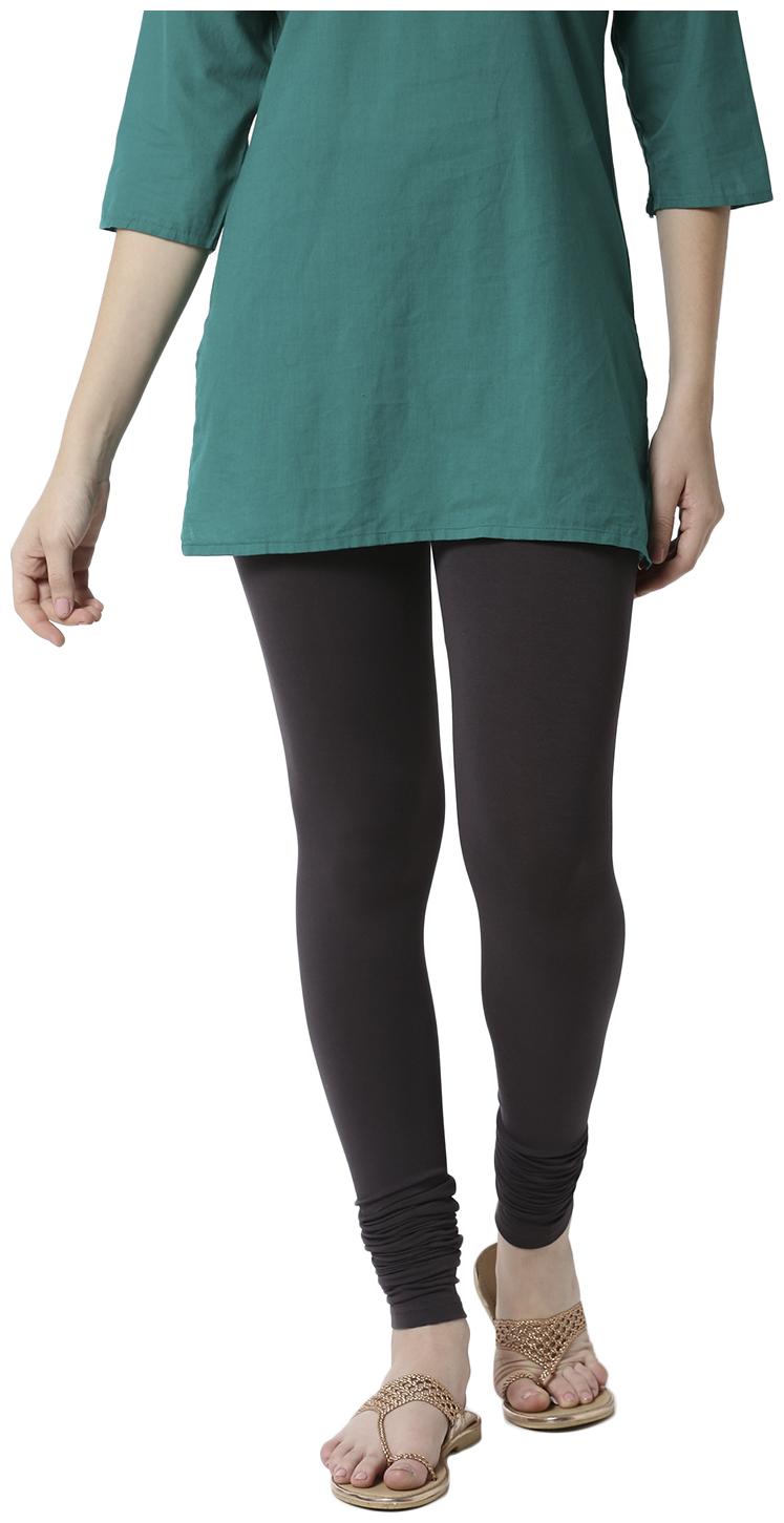 

De Moza Women Viscose Rayon Solid Leggings Grey