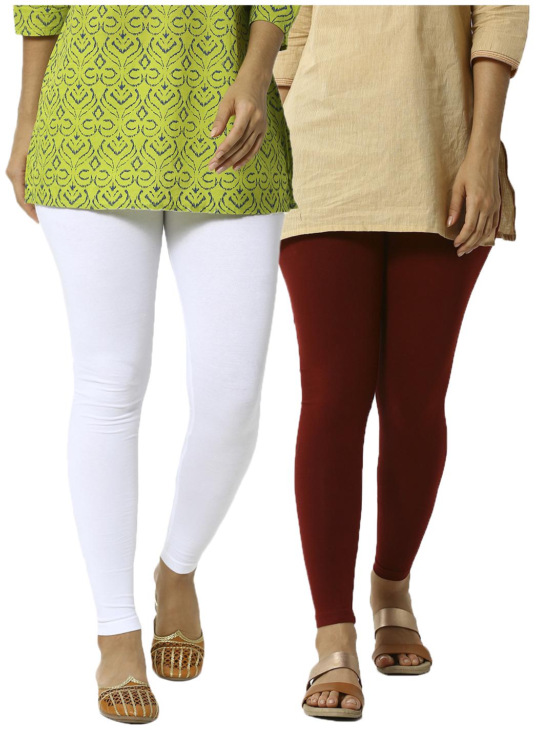 

De Moza Women Ankle Length Solid Leggings