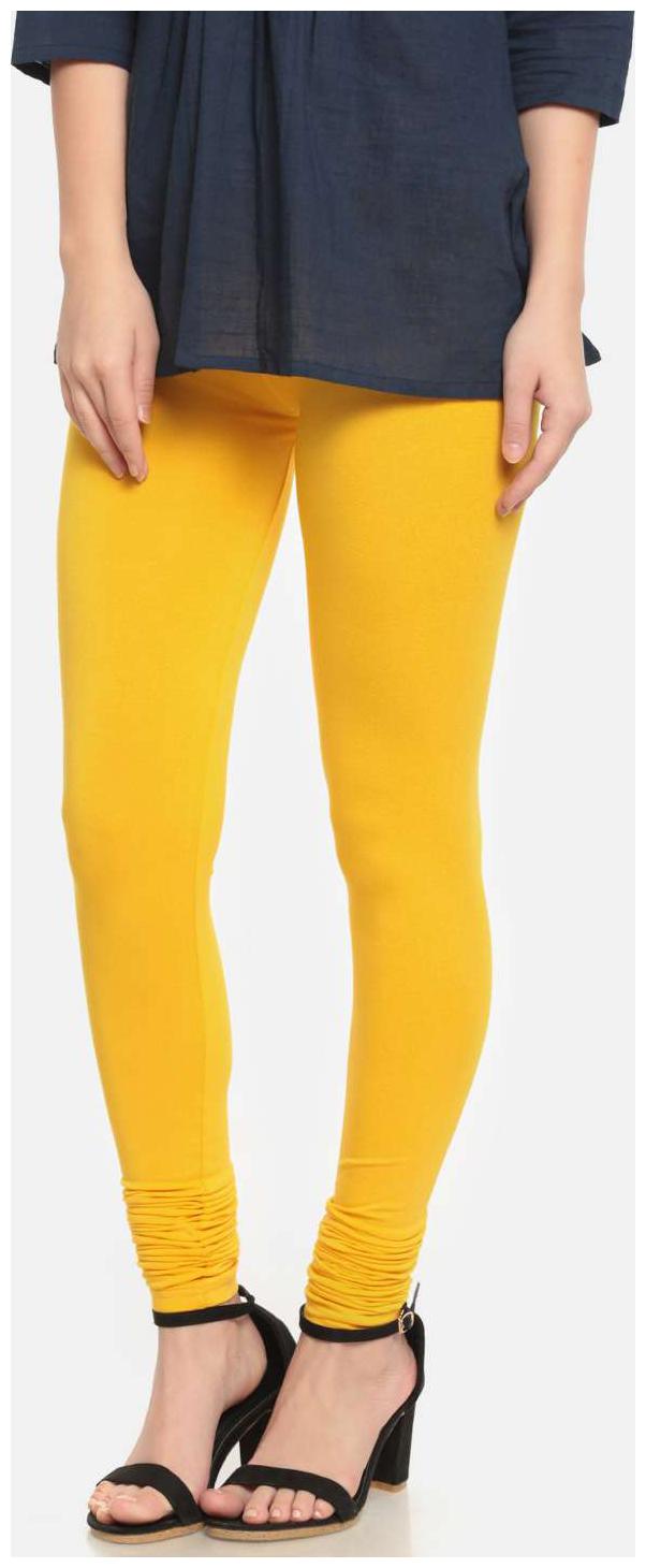 

De Moza Lycra Salwar - Yellow