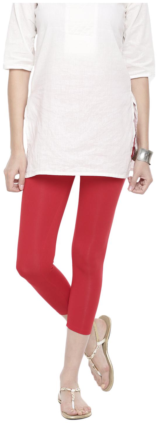 

De Moza Women Three-fourth Solid Leggings