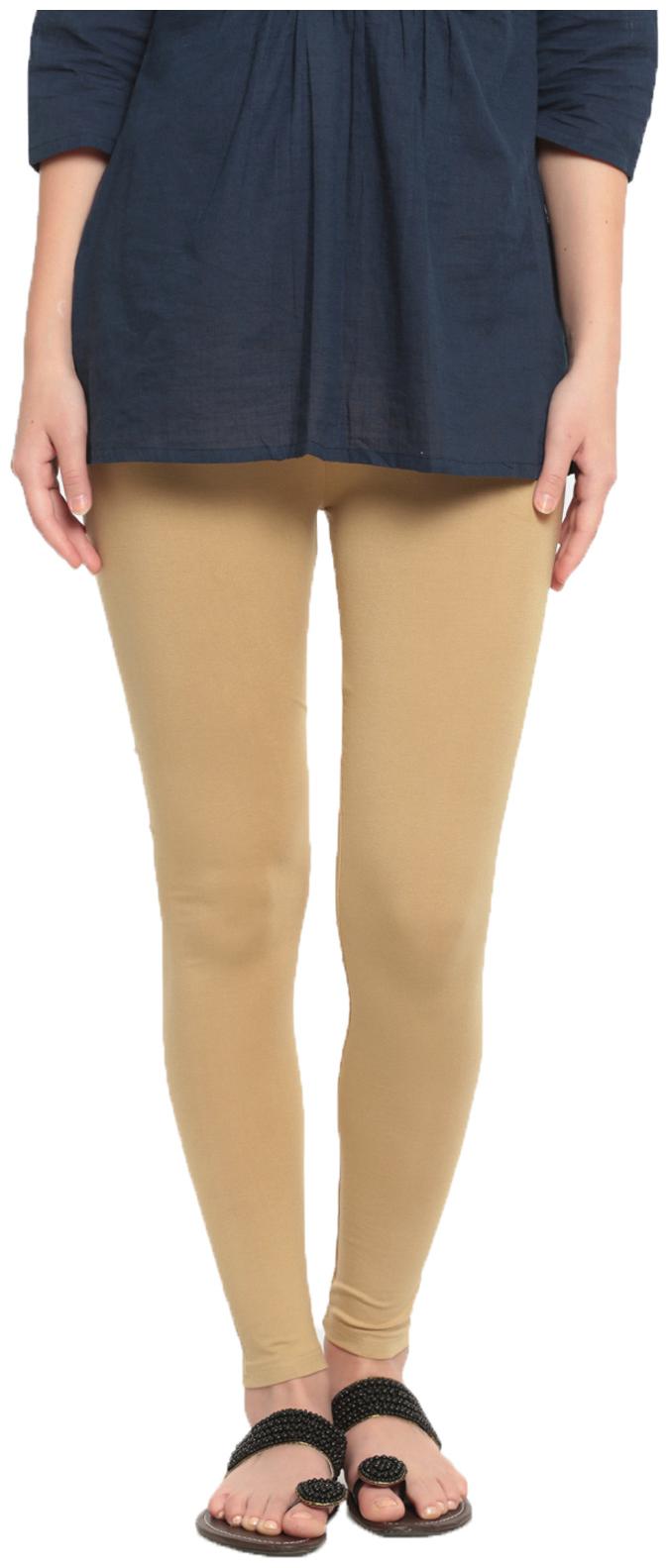 

De Moza Womens Leggings Ankle Length Viscose Skin