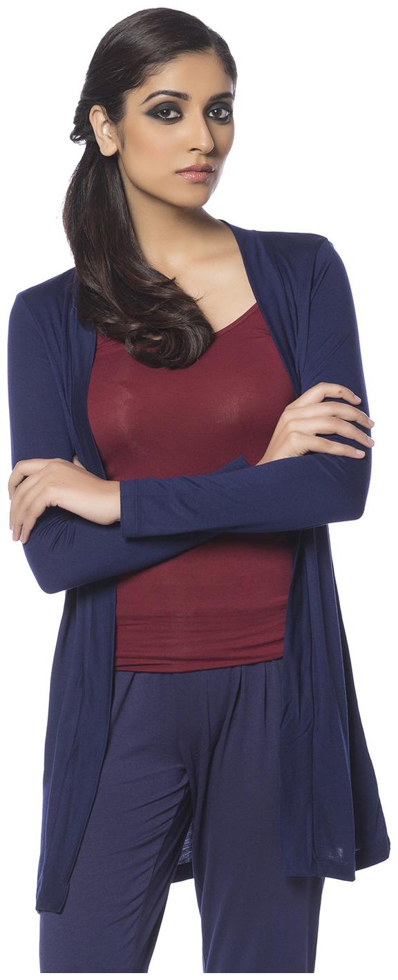 

De Moza Women Shrug - Blue