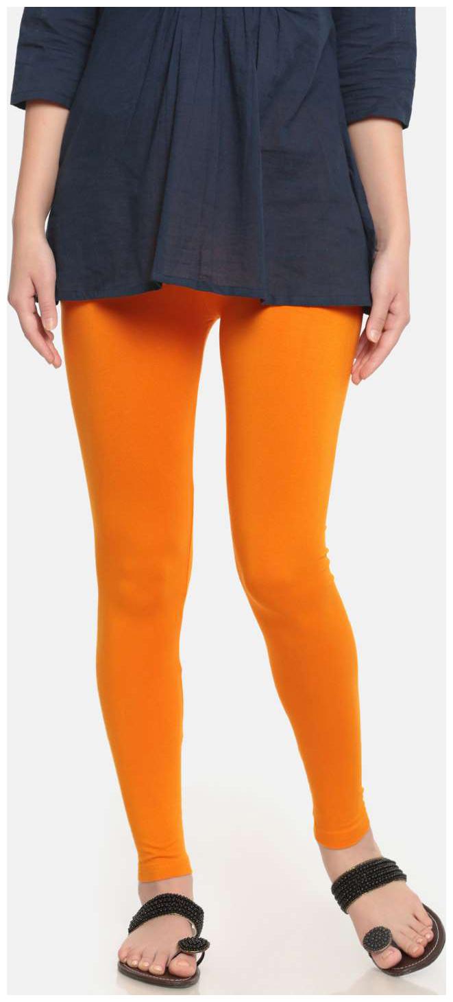 

De Moza Lycra Salwar - Orange