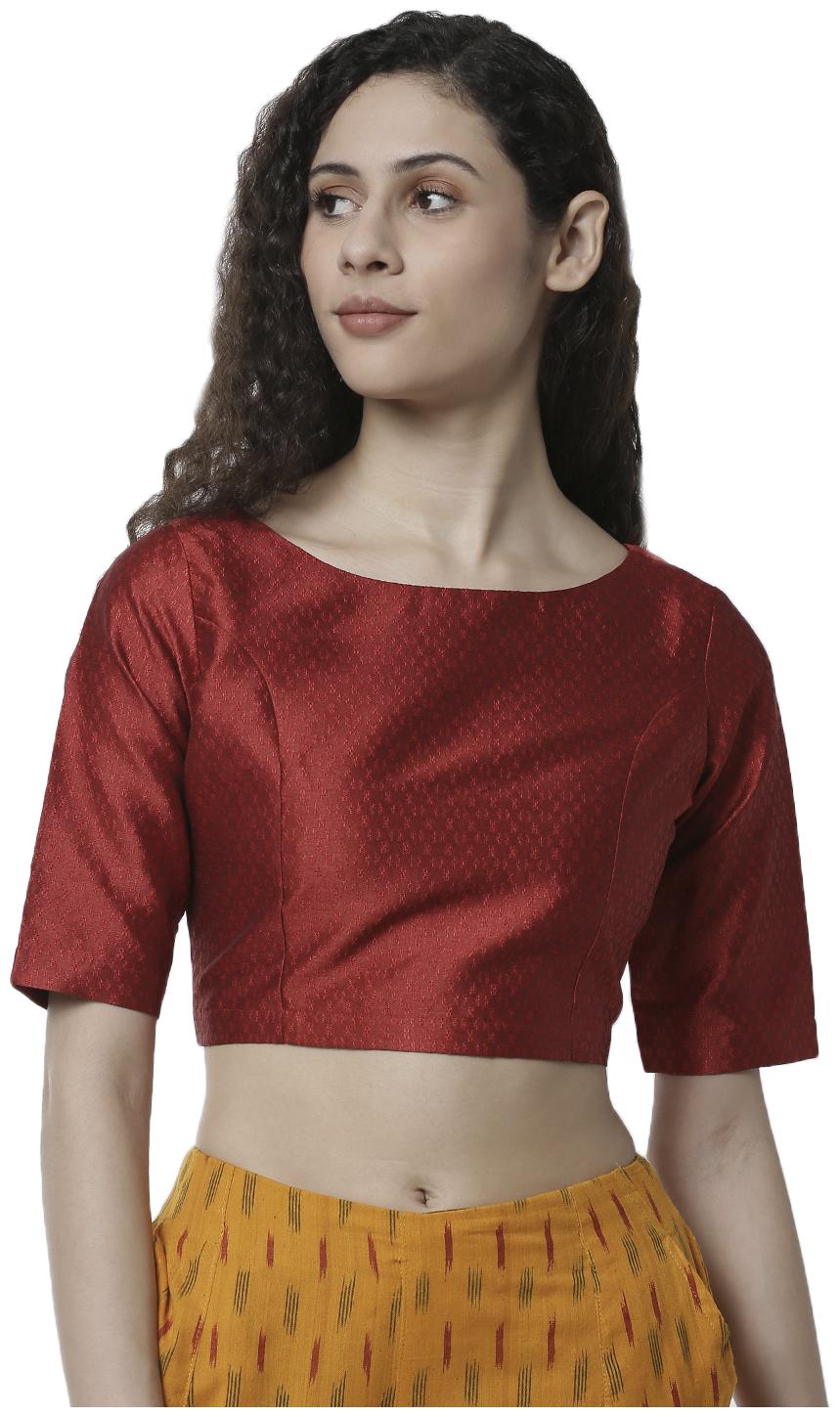 

De Moza Women Printed Regular top - Red