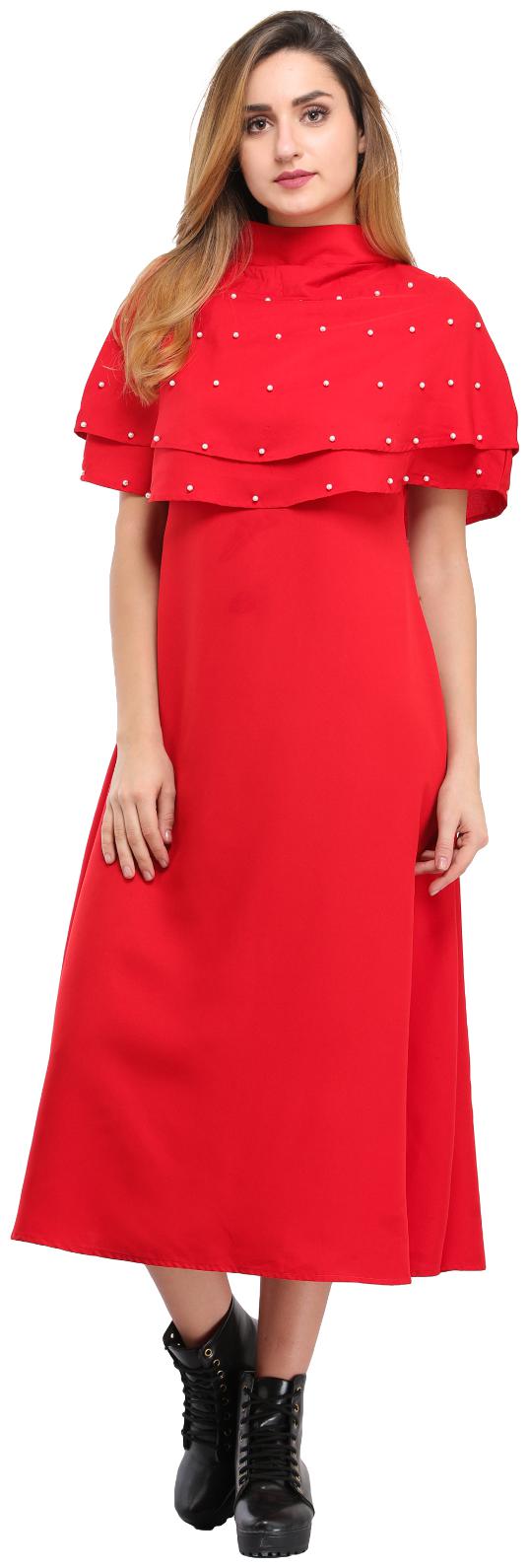 

Desi Knots Women s long kurti Dress