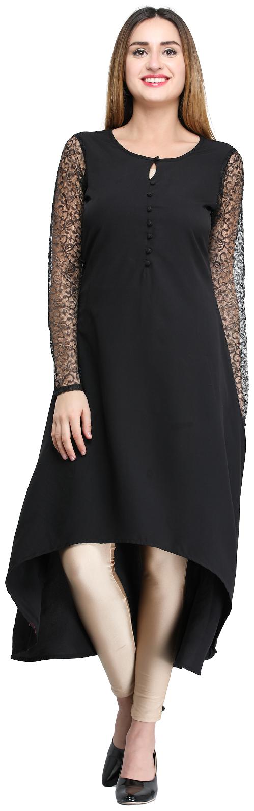 

Desi Knots Women s long kurti Dress