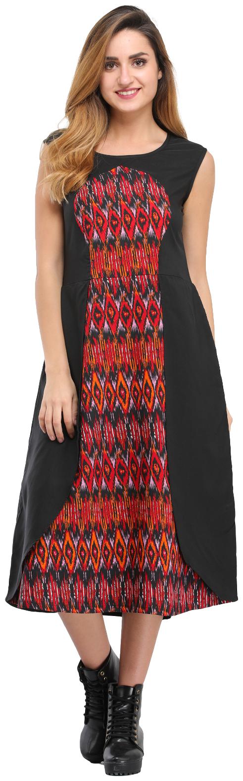 

Desi Knots Women s long kurti Dress