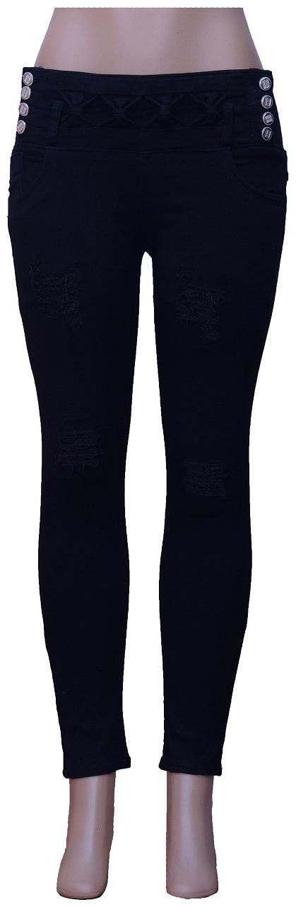 

MORIVYA Women Black Skinny fit Jeans
