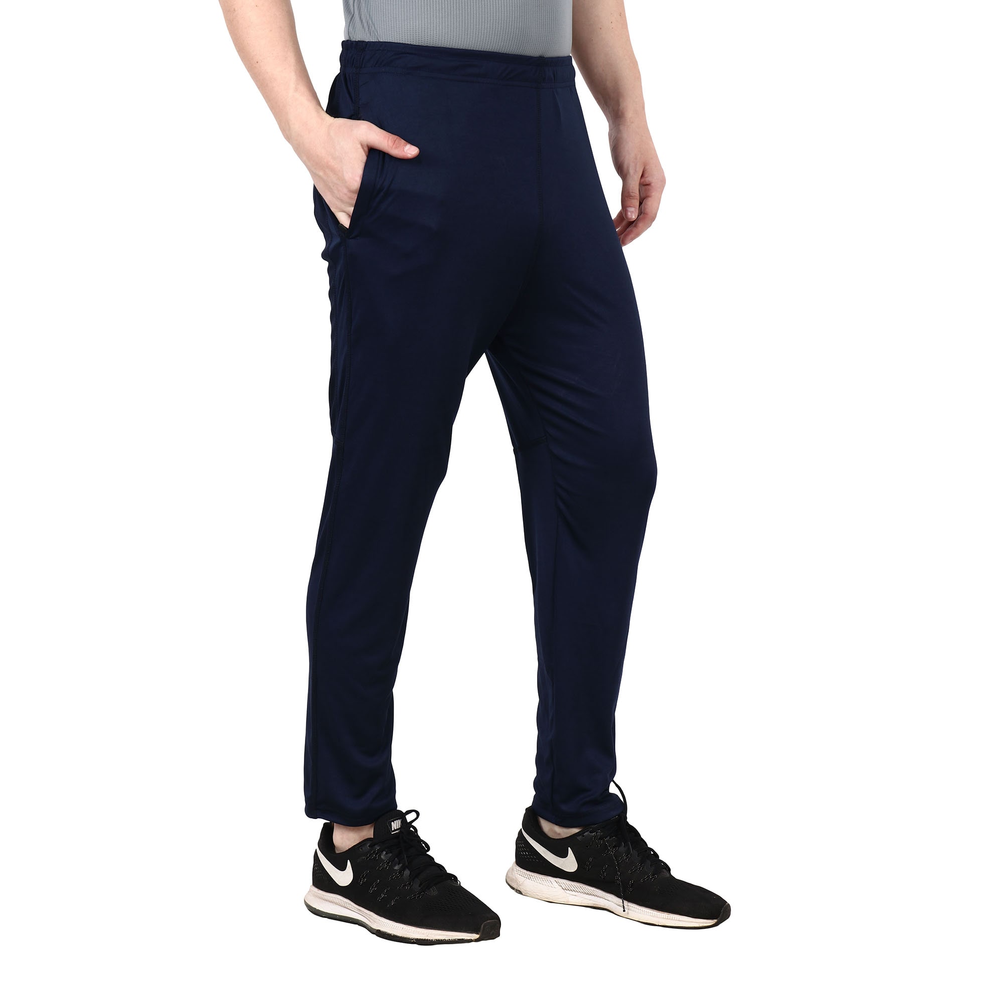 

Deuce Sports Men Blue Solid Regular fit Track pants