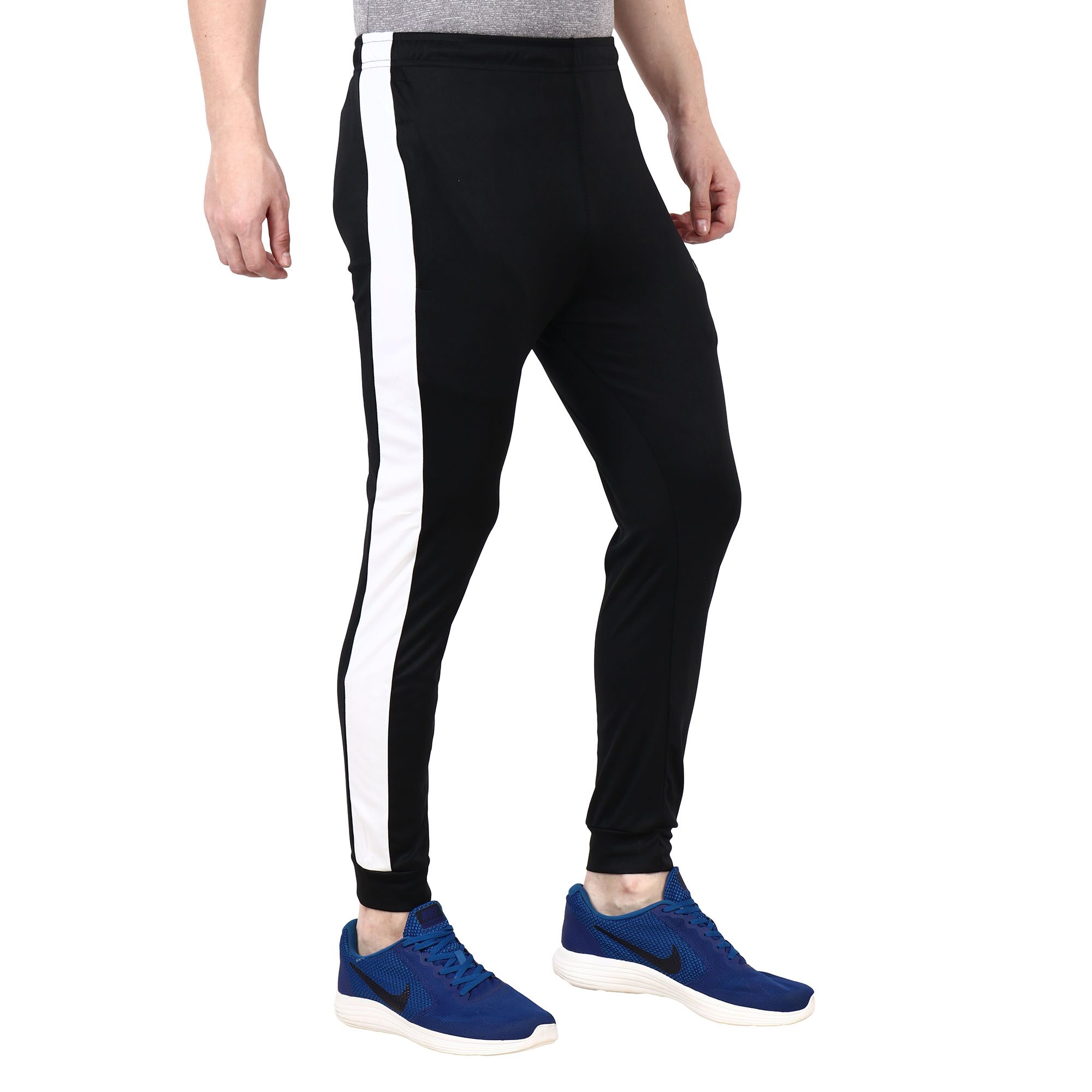 

Deuce Sports Men Black Solid Regular fit Joggers